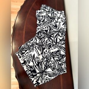 Adidas Black and White Pants